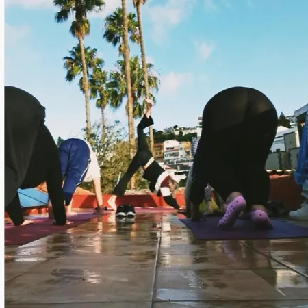Acoran Family Ocean View With Daily Yoga Practice Included North Gran Canaria Private Pet Friendly Firgas