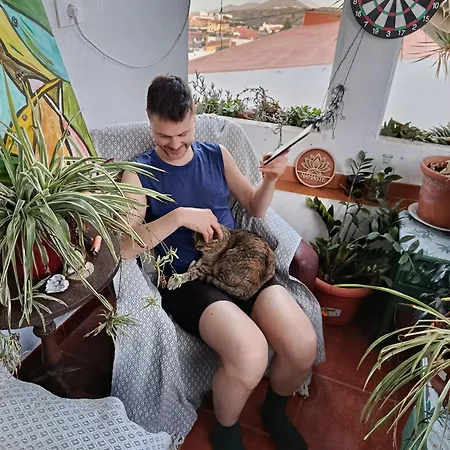 Acoran Family Ocean View With Daily Yoga Included North Gran Canaria Pet Friendly Guest house Firgas